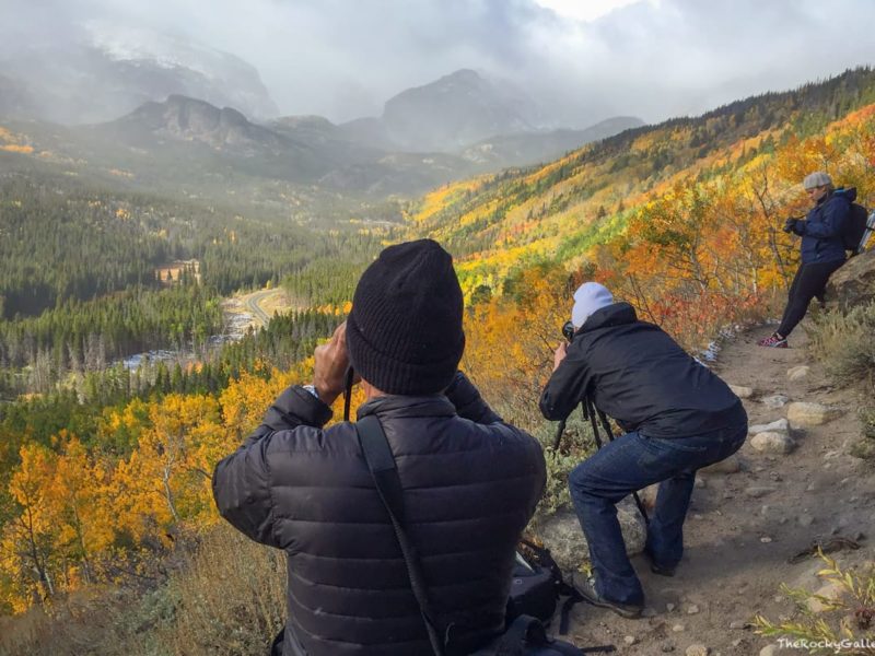 photographers immortalizing the autumn colors